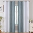 thumbnail image 2 of Cortina Estelar Textiler Ombre Blackout Thermal 107 x 213 cm, 2 paneles, 2 of 9