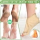 thumbnail image 4 of Paquete de aceite de ricino SBSGV para tobillo, reutilizable, soporte para pies, compresa de aceite de ricino de franela acrílica ajustable para mujeres, soporte de tobillo, fascitis plantar, alivio, 4 of 5