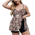 thumbnail image 1 of RKSTN Plus Size Tankini Women 2 Pieces Swimsuits with Shorts Floral Printed Flowy Bathing Suits, 1 of 6