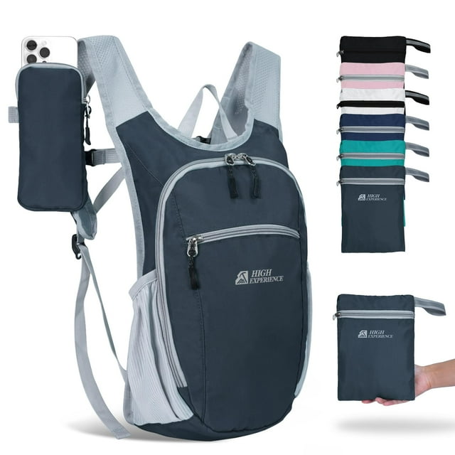 Mochila de Senderismo ALTA EXPERIENCIA 10L/15L Ligera y Resistente al Agua