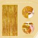 thumbnail image 3 of Cortinas de malla dorada DECOCKRAT con fondo de flecos, 1 x 2,5 m, paquete de 3, 3 of 6