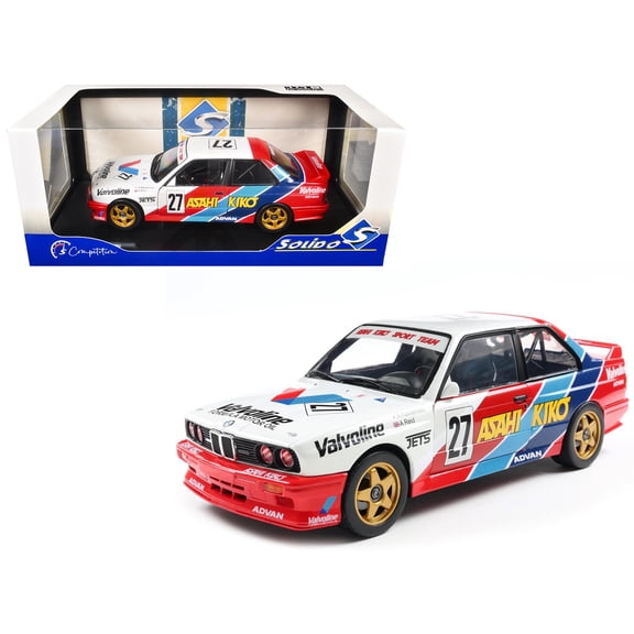 BMW E30 M3 #27 "Japanese Touring Car Championship" (1986) "Competition" Series 1/18 Diecast Model Car by Solido