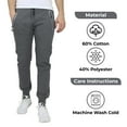 thumbnail image 3 of Galaxy by Harvic 3-Pack Mens Slim Fit Fleece Jogger Sweatpants (S-2XL), 3 of 4