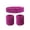 Purple, variant on Sweatband Set 1 Headband and 2 Wristbands for Sports & More Casual Pants for Women Work