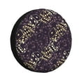 thumbnail image 1 of Fotbe Dice Funda de Llanta de Repuesto con Estampado, Engrosada, Ajuste Universal para Jeep, Remolque, RV, SUV, Camión-15 inch, 1 of 6