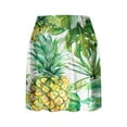 thumbnail image 3 of Tennis Skirt for Women High Waisted Tropical Print Athletic Skorts Lightweight Active Workout Yoga Skirt Fake Two Piece Skirt Workout Beach Shorts, 3 of 5