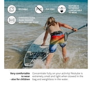 Restube Beach Inflatable Floating Buoy, Jet Black