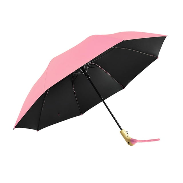 de viaje compacto y resistente: protección contra la lluvia ligera y duradera Rosa