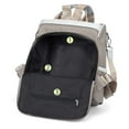 thumbnail image 6 of Gustave Anti-Theft Backpack Purse for Women PU Leather Travel Backpack Rucksack Fashion Casual Shoulder Handbag "Gray - 1", 6 of 9
