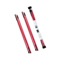 thumbnail image 2 of 2Pack Golf Alignment Rods Golf Swing golf Swing Trainer Sticks Golf Training Equipment Red, 2 of 9