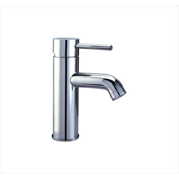 AB37 1433C Single-lever lavatory faucet, Chrome (Standard pull-up drain with lift rod D90 0010C included)