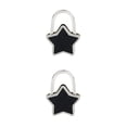 thumbnail image 4 of Sonducket Ganchos para llaves brillantes con forma de estrella de nuevo diseño, bolsa lateral de de Metal, gancho colgante de aleación, Type1 NO1, 4 of 6