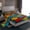 Colorful 1229, variant on jejeloiu 3D Geometric Queen Sheet Sets,Modern Geometric Art Flat Sheet,Gold Black Queen Fitted Sheet,Lightweight Room Decorative,4-Piece