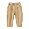 thumbnail image 1 of Children's Casual Mid Size Sports Pants, Elastic Waisted Leg Tied Pants, 1 of 6