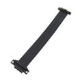 thumbnail image 4 of PCIe 4.0 X1 Riser Cable,  90 Degree Right Angle GPU Extender Extension Cable for  Card Sound Card, Full Function GPU Riser Cable Supports PCIe Cards, 4 of 7