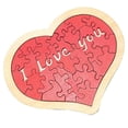 thumbnail image 2 of Wooden Heart Jigsaw Puzzle with Smooth Edges DIY Educational Game for Hand Eye Coordination, Creative Learning, and Valentine's Day Gifting, 2 of 5