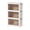 60QT-3 Pack, variant on 60QT 4 Pack Plastic Storage Bins With Lids And Wheels, Stackable Foldable Closet Organization
