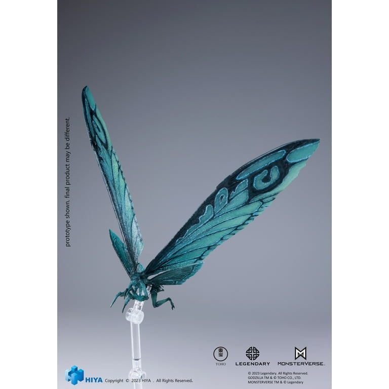 Hiya Toys Mothra Emerald Titan Adult Action Figure, 5.85 in, 0.45