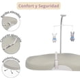 thumbnail image 2 of NUZU cambiador para | Seguridad y limpieza: cinturón ajustable y superficie impermeable | complementa tu kit para de 0 a 36 meses | Portátil 73x43.5 cm | poliuretano, fácil de limpiar., 2 of 5