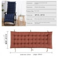 thumbnail image 3 of Coussin de Chaise de Loisirs, Coussin de Fauteuil Inclinable, Coussin de Chaise Épais, Fauteuil Inclinable de Jardin, Convient à l'Intérieur et à l'Extérieur-HAPDEN, 3 of 3
