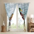 thumbnail image 4 of YST Duck Hunting Curtains Mallard Duck Curtains & Drapes, Watercolor Animal Blackout Curtains Rustic Farmhouse Living Room Curtains, Colorful Duck Window Treatments Modern Art Room Decorations, 4 of 5
