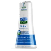 SmartMouth Activated Dual-Solution Oral Breath Rinse Mouthwash Clinical DDS, Clean Mint, 10.82 fl oz, Adult