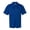 MultiColor, variant on Essential Short Sleeve Polo T-Shirt, Royal - Small