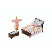 Loving Family Parent's Room Dollhouse Furniture 2007 Fisher Price M6553