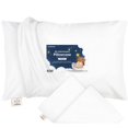 thumbnail image 1 of Funda de almohada para niños pequeños KeaBabies, algodón orgánico, 13 x 18 cm, color blanco suave, 1 of 9