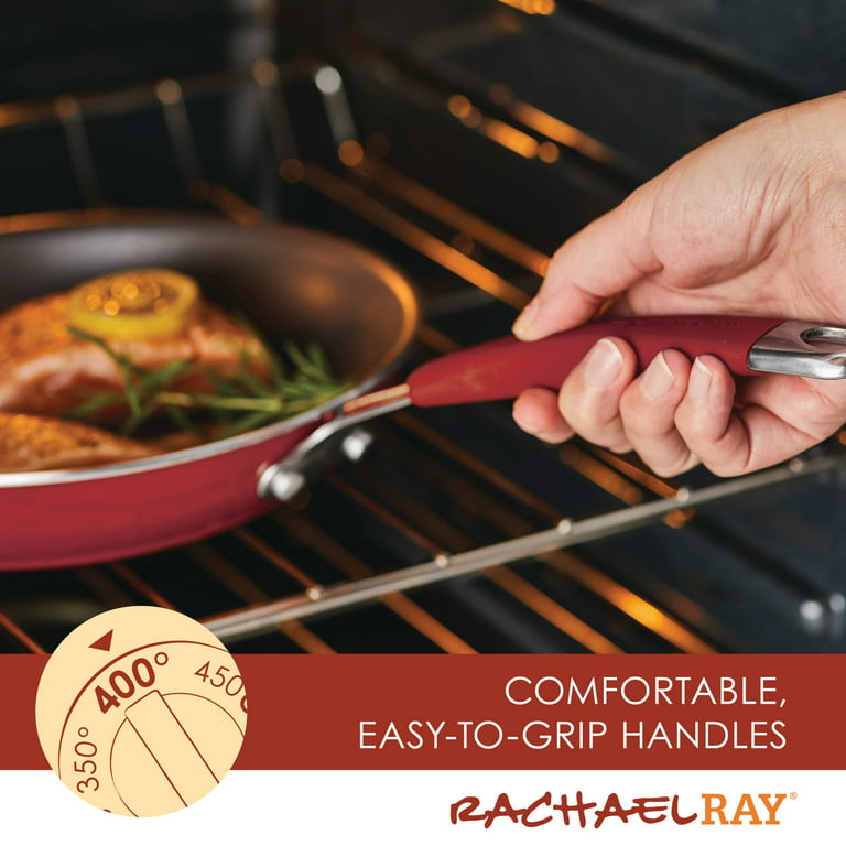 10-Piece Hard Anodized Nonstick Induction Cookware Set – Rachael Ray