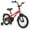 Red, variant on Costway 12" Kids Bike for 3-4 Years Old Boys & Girls with Adjustable Seat Handbrake Reflectors Blue