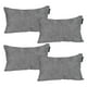 thumbnail image 1 of Cojin Riñonera Decorativa Rectangular Set de 4 Manhattan Gris Oscuro, 1 of 4