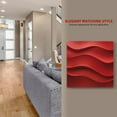 thumbnail image 4 of Red Wave Light Switch Cover Decorative Switch Plates and Outlet Covers Wall Plate for Electrical Kitchen Home Office Art Decor Standard Size, 4 of 4
