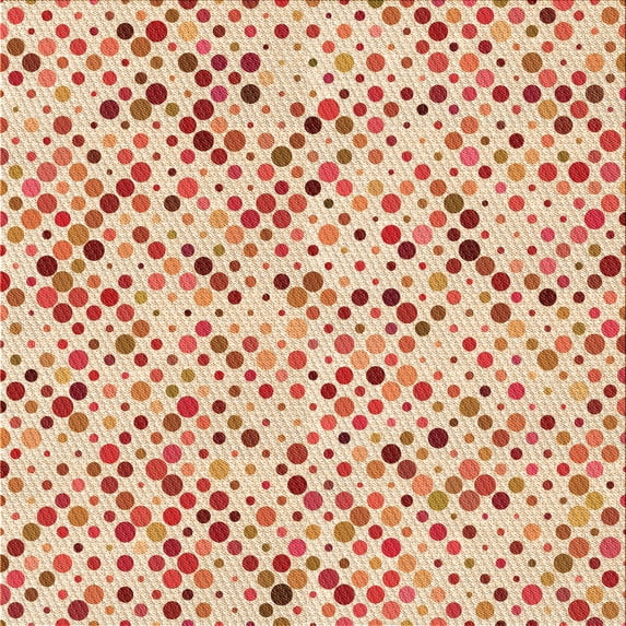 Ahgly Company Indoor Square Patterned Golden Blonde Gold Area Rugs, 4' Square