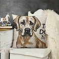 thumbnail image 2 of YINGXI Boxer Dog Pillows Covers,Boxer Dog Gifts,Boxer Dog Gifts for Women,Boxer Dog Decor,Reserved for The Dog Pillow 20x20in, 2 of 5