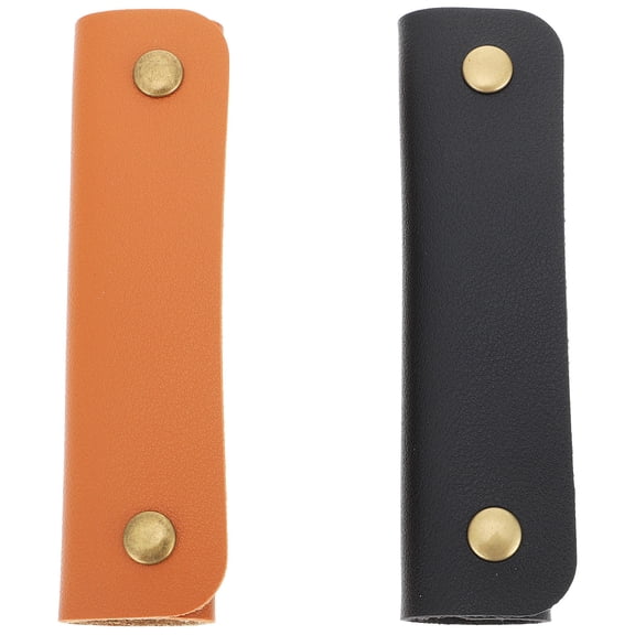 LEORX Handle Wrap Cover Luggage Handle Covers Brown 2Pcs