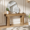thumbnail image 5 of Tribesigns 63-Inch Long Console Table, Farmhouse Entryway Table for Entrance, Hallway, Living Room（Natural), 5 of 7