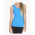 thumbnail image 2 of Hanes Assorted 2 Pack Womens Colored Long Rib Tanks (Size Small ), 2 of 3