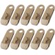 thumbnail image 3 of Escalada 10 piezas para tienda de campaña al aire libre, clips de tiburón de fijación reutilizables, hebilla de cuerda (barro) Ehuebsd  Para Estrenar, 3 of 9