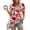 #Floral print_10 Pink, variant on Womens Floral Print T-Shirts Summer V Neck Tee Short Sleeve Tops Relaxed Fit Tees Shirts Trends Lightweight Tunic Blouses Holiday Beach Party Clothes