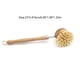 thumbnail image 3 of Ounissouiy Cup Washing Brush Long Handle Spot Scrubber Tool Remover Kitchen Supplies Cleaning Wooden for Dish Sink Stove Pan Type3 NO3, 3 of 6