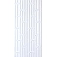 thumbnail image 5 of Dundee Deco 3D Peel and Stick Wall Panels, White, Set of 10, Covers 55 sq ft, 5 of 6