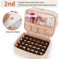 thumbnail image 4 of Organizador de esmaltes de uñas portátil CUBETASTIC con capacidad para 45 botellas, 4 of 7