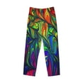 thumbnail image 4 of Disketp Pride Rainbow Men'S Pajama Pants - Ultra Soft Fleece Sleep And Lounge Pants (Size: S-Xxl), 4 of 9