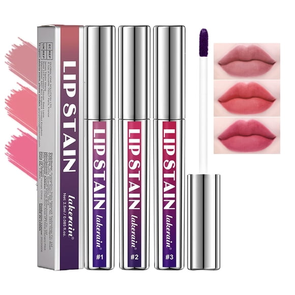 Aseawave 3 piezas de delineador de labios despegable, maquillaje rosa, brillo de labios para mujer, lápiz labial mágico, 24 horas, delineador de labios original, mancha de maquillaje (#D 1 unidad (paq