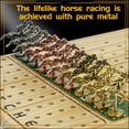 thumbnail image 3 of Juego de mesa Horse Race Jyquorp Racing con 11 caballos de metal, 3 of 6