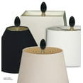 thumbnail image 4 of Royal Designs, Inc. Ceramic Egg Shaped Lamp Finial for Lamp Shade, F-5051BLK-1, Black, Single, 4 of 4