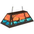 thumbnail image 5 of Meyda 233909 33 in. Long Deer at Lake Oblong Ceiling Pendant Fixtures, 5 of 6