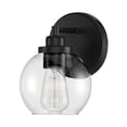 thumbnail image 2 of Carson 1-Light Wall Sconce in Matte Black, 2 of 5