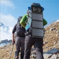 thumbnail image 4 of Yeacher Solar charger 21W 2USB and solar panel with 3 foldable panels high conversion (5V/5A, 4 of 8